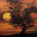 Paintin' With Myke™ Paint 002 Sunset Tree THURSDAY 1:00 7/06/2017