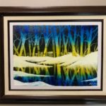 Landscape Painting  Snow Birch  Class w/ Myke   {Bob Ross CRI } 10/28/17