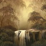 Landscape Painting Enchanted Falls Class w/ Myke   {Bob Ross CRI } 2/24/19
