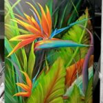 Bird of Paradise Oil Painting Class w/ Myke   Tuesday @1:00 10/22/19 &10/29/2019