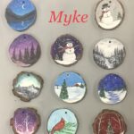 Painting Ornaments in Acrylics w/Myke 12/4 @1:00
