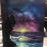“Crimson Tide “ Oil Painting   Class w/ Myke   {Bob Ross CRI} 5/16/21
