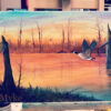 Goose in Flight Acrylics Class w/ Myke Magyck 1/9/22