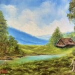 “Home in the Valley “ Oil Painting Class  w/ Myke  Sunday March 5th  3/5/23