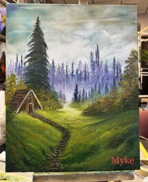 “High Chateau “ Oil Painting Class  w/ Myke  Sunday March 26th  3/26/23