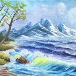 “Mountain by the Sea“ Oil Painting Class  w/ Myke  Sunday September 17th  9/17/23