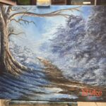 “Forest Edge “ Oil Painting Class  w/ Myke 1-4pm Sunday April19th ,2026