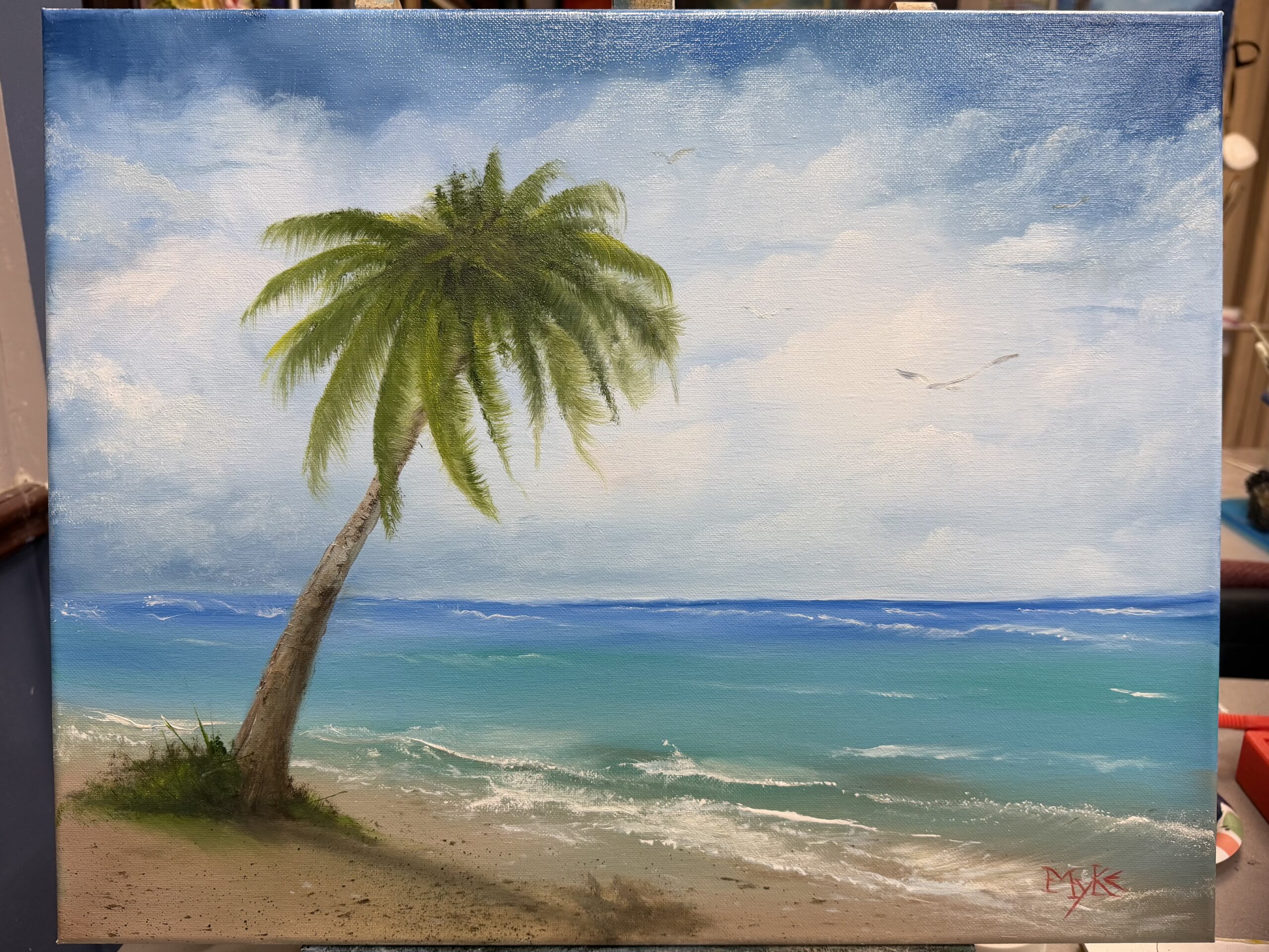 “ Island Breeze “ Oil Painting Class w/ Myke 1:00-4:00pm Sunday June 28 ,2026